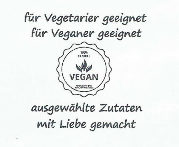 … und auch Vegetarier und Veganer kommen mit dieser Leckerei auf Ihre Kosten!!