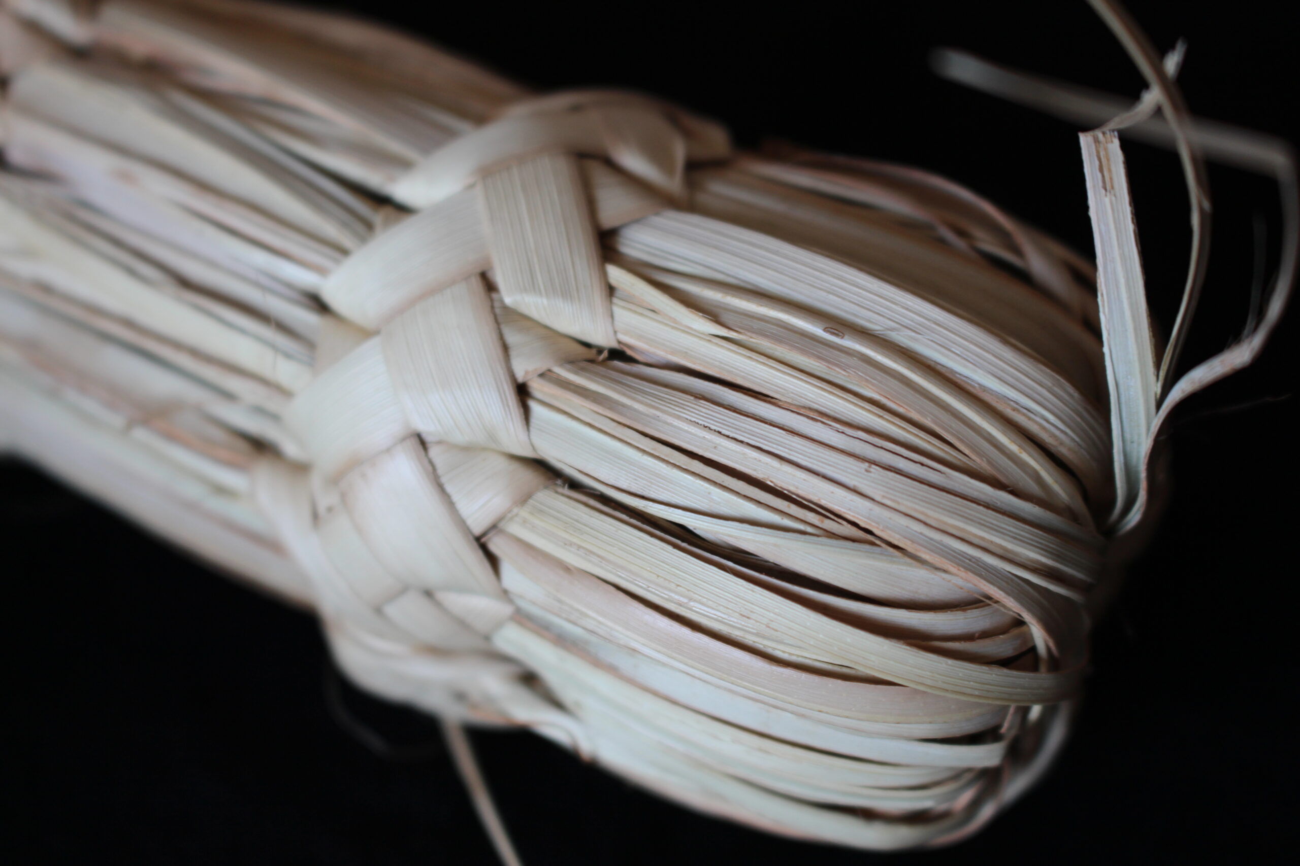 Besen aus Bast - groß – Bild 3