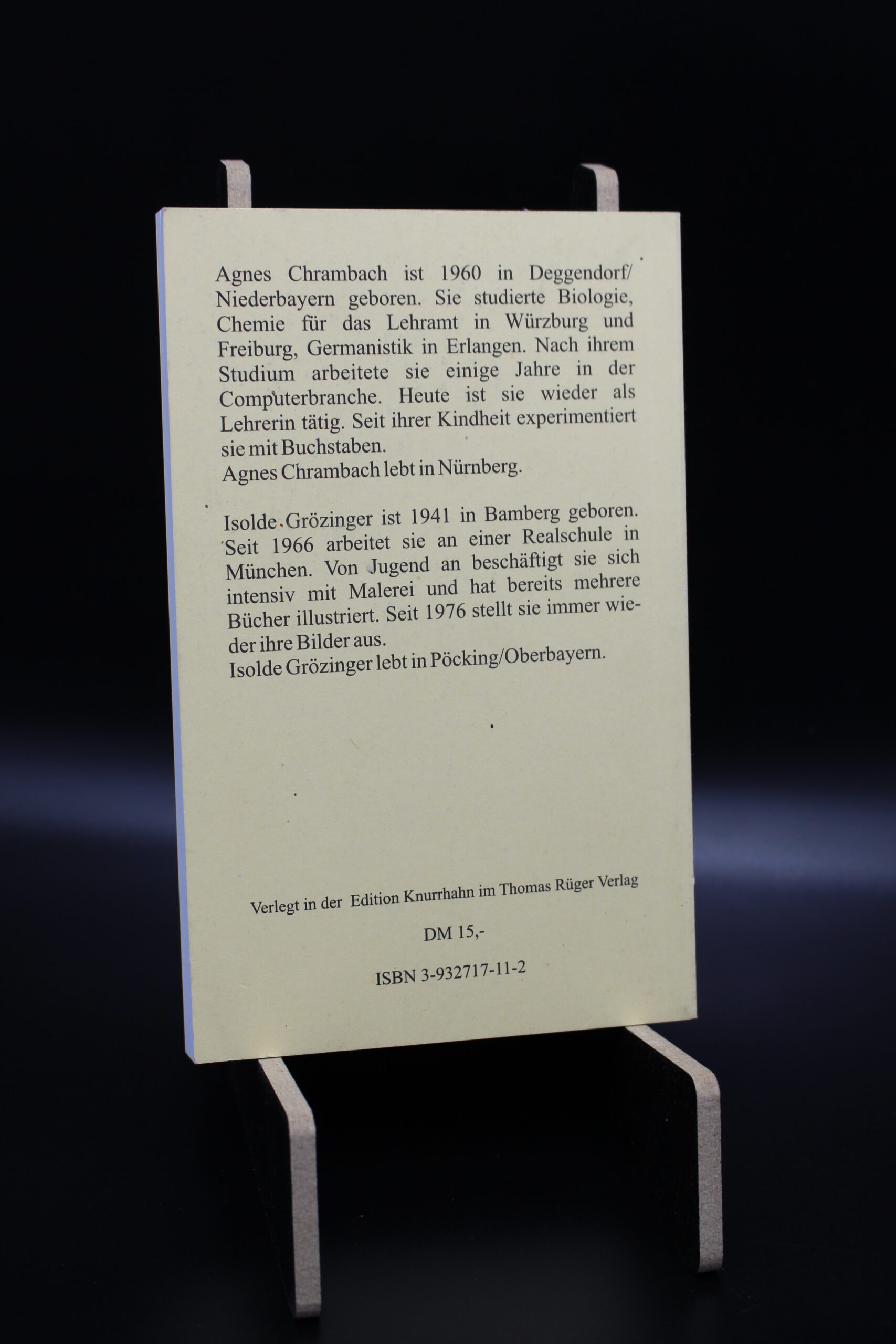 "Die Spatzen pfeifen wieder" (Agnes Chrambach) – Bild 2