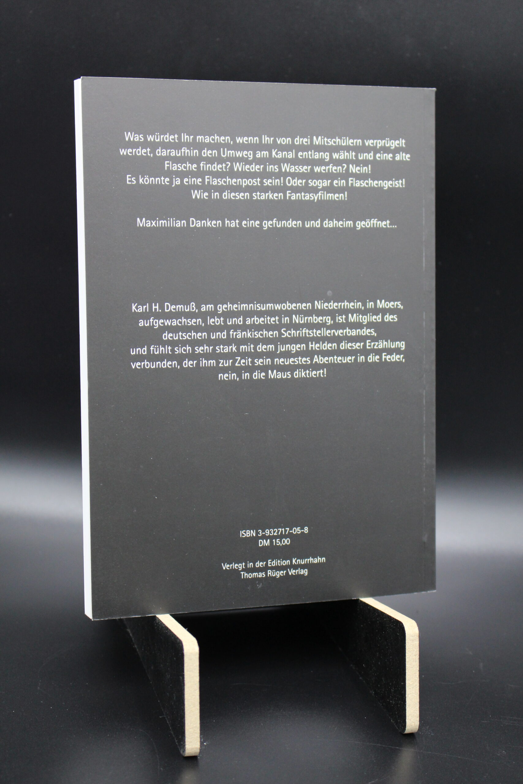 "Tagebuch einer Flasche" (Karl H. Demuß) – Bild 2