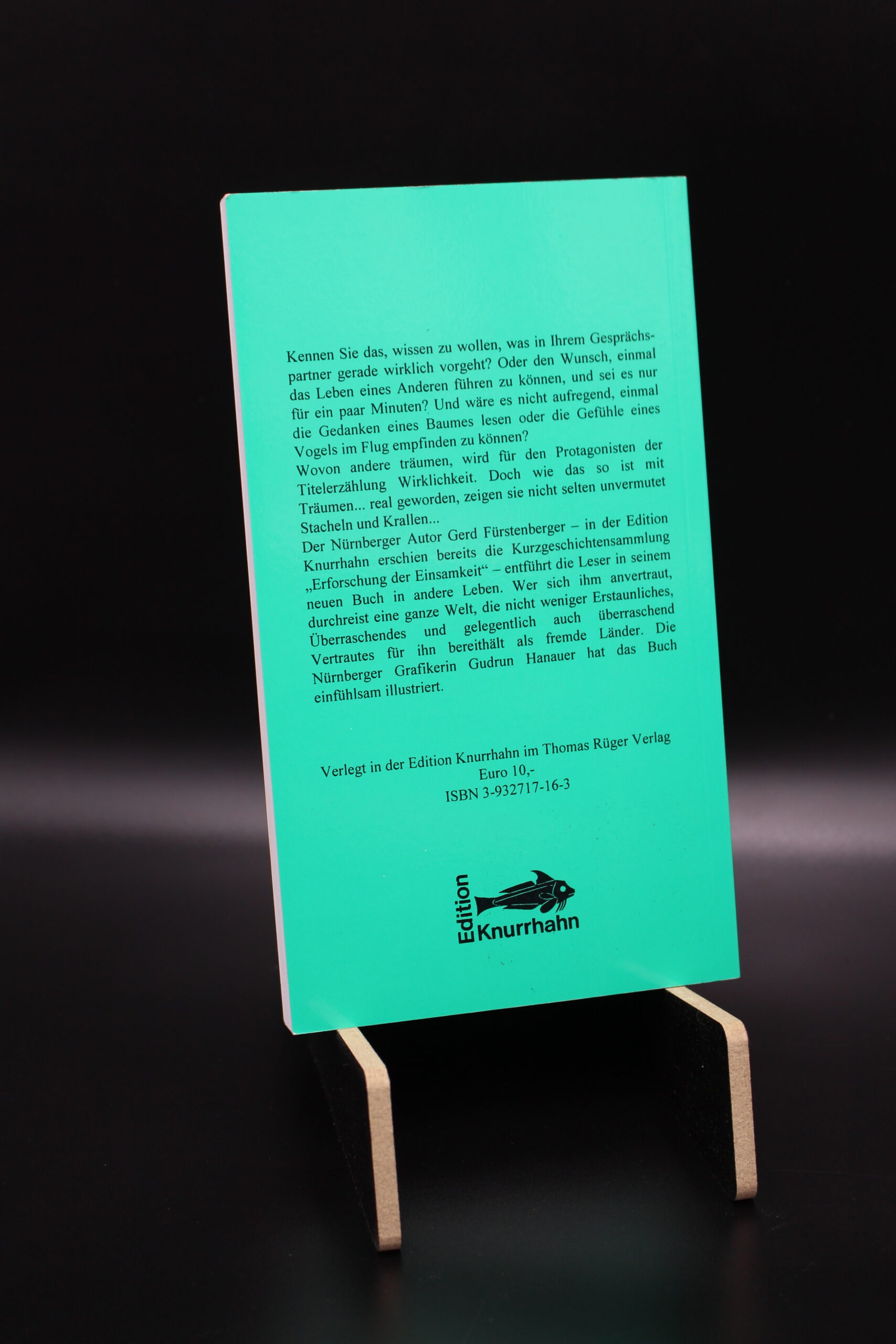 "Der Mann, der aus seiner Haut fahren konnte" (Gerd Fürstenberger) – Bild 2