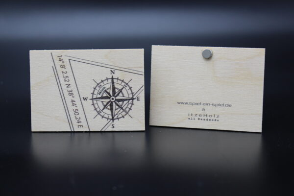 Holzmagnet "Aksum“ – Koordinaten – Bild 3