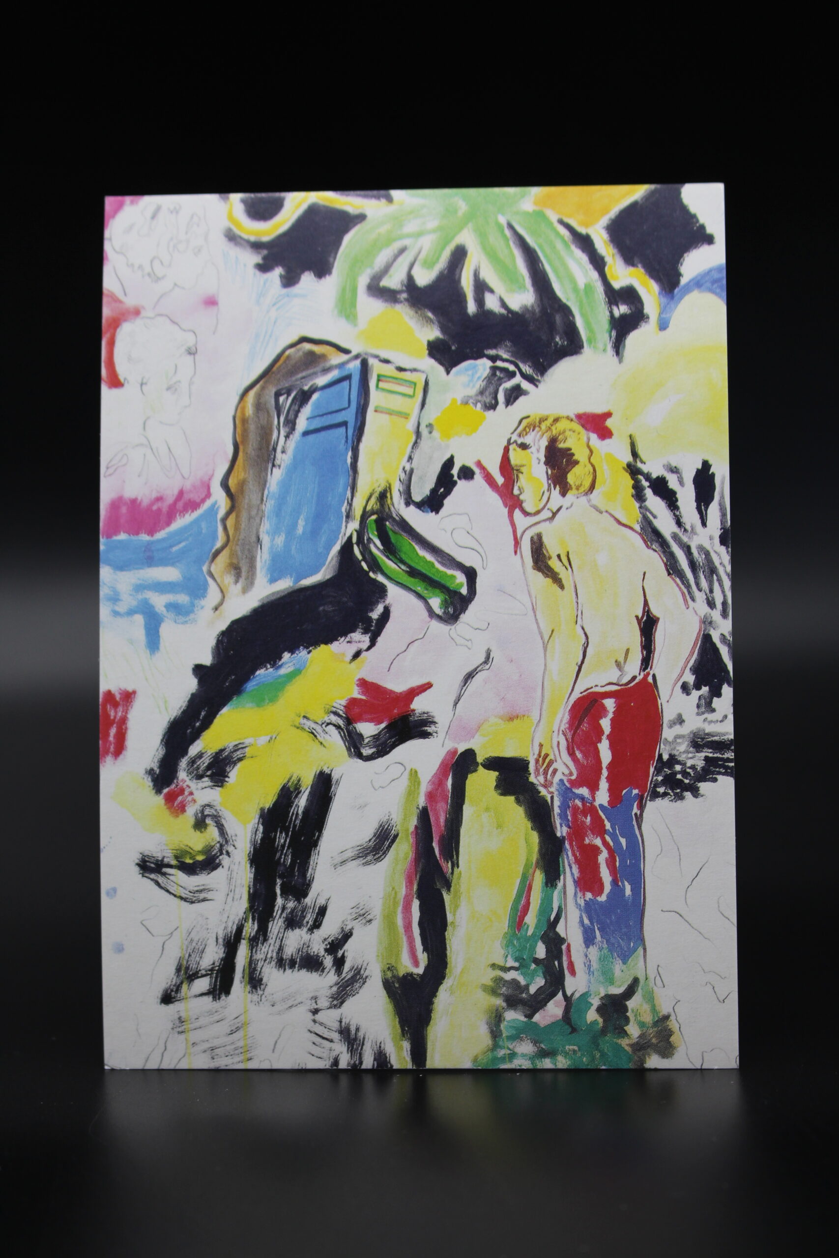 Karte "Ohne Titel" (Ali Nassir)