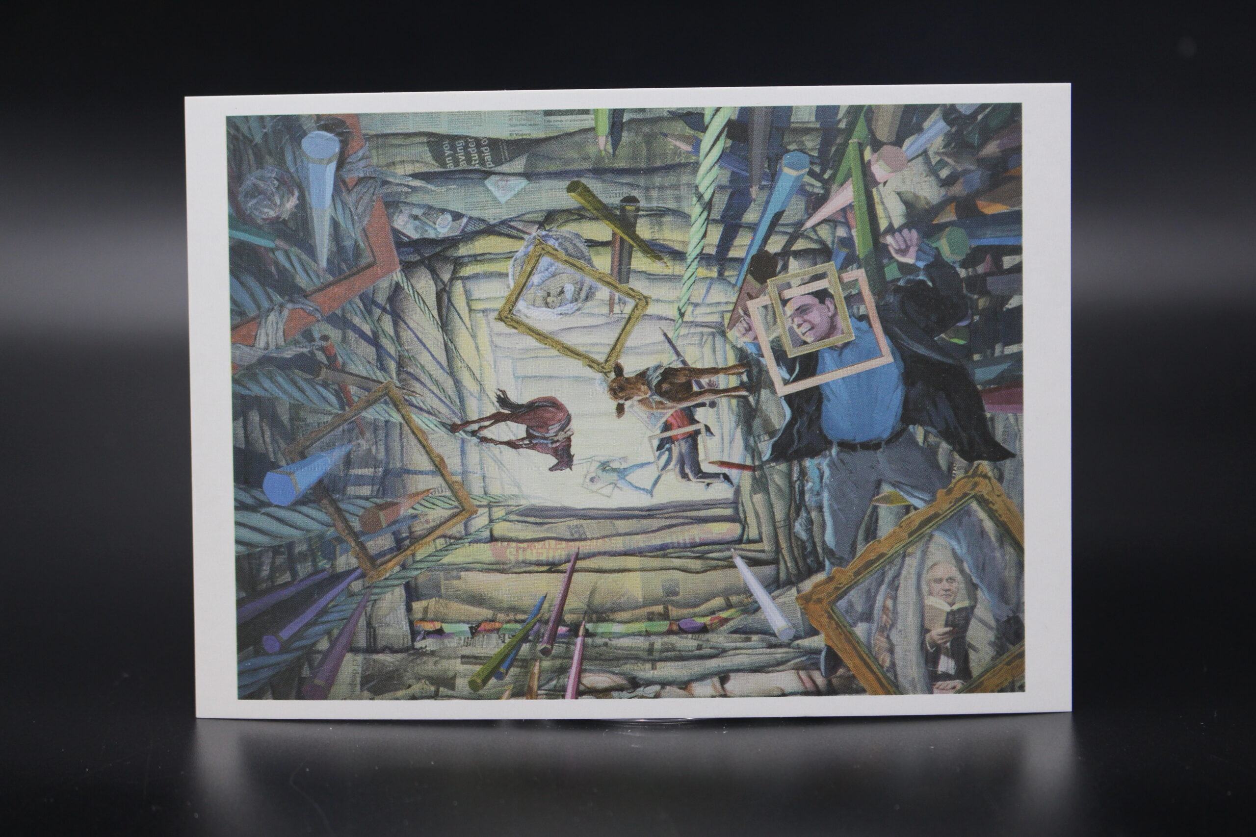 Karte "Paper and Memory - Schwerelosigkeit" (Alireza Darvish)