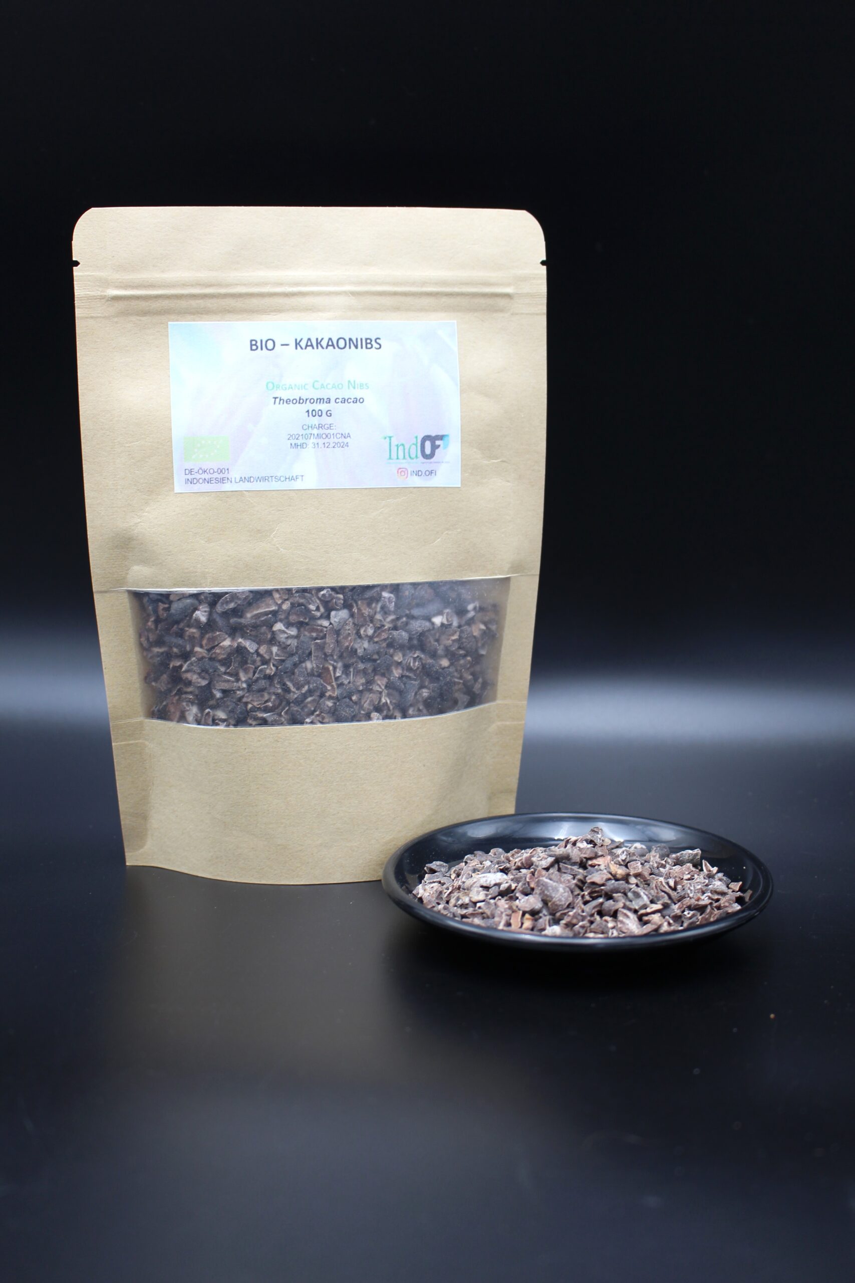 Kakao-Nibs - geröstet (Bio) - Indonesien