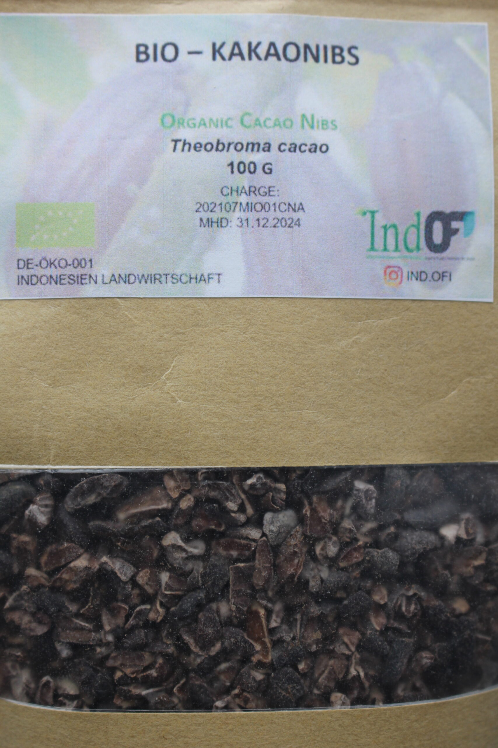Kakao-Nibs - geröstet (Bio) - Indonesien – Bild 3