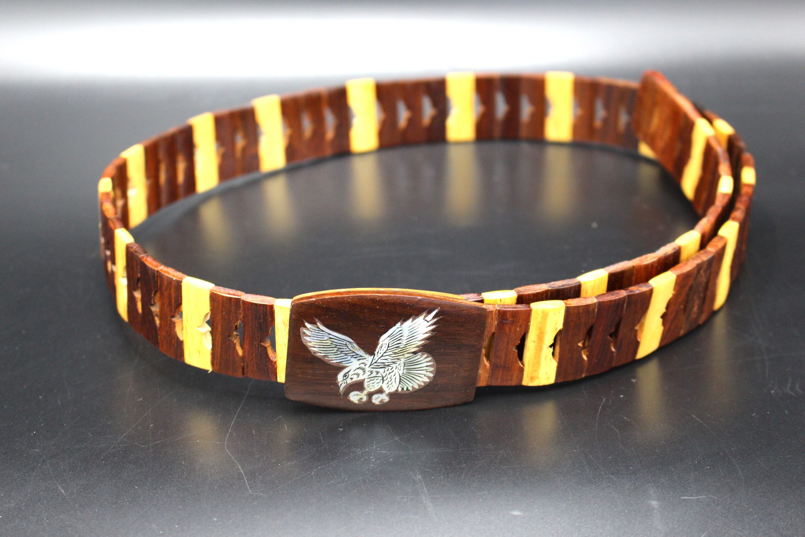 Gürtel aus Holz – Bild 6