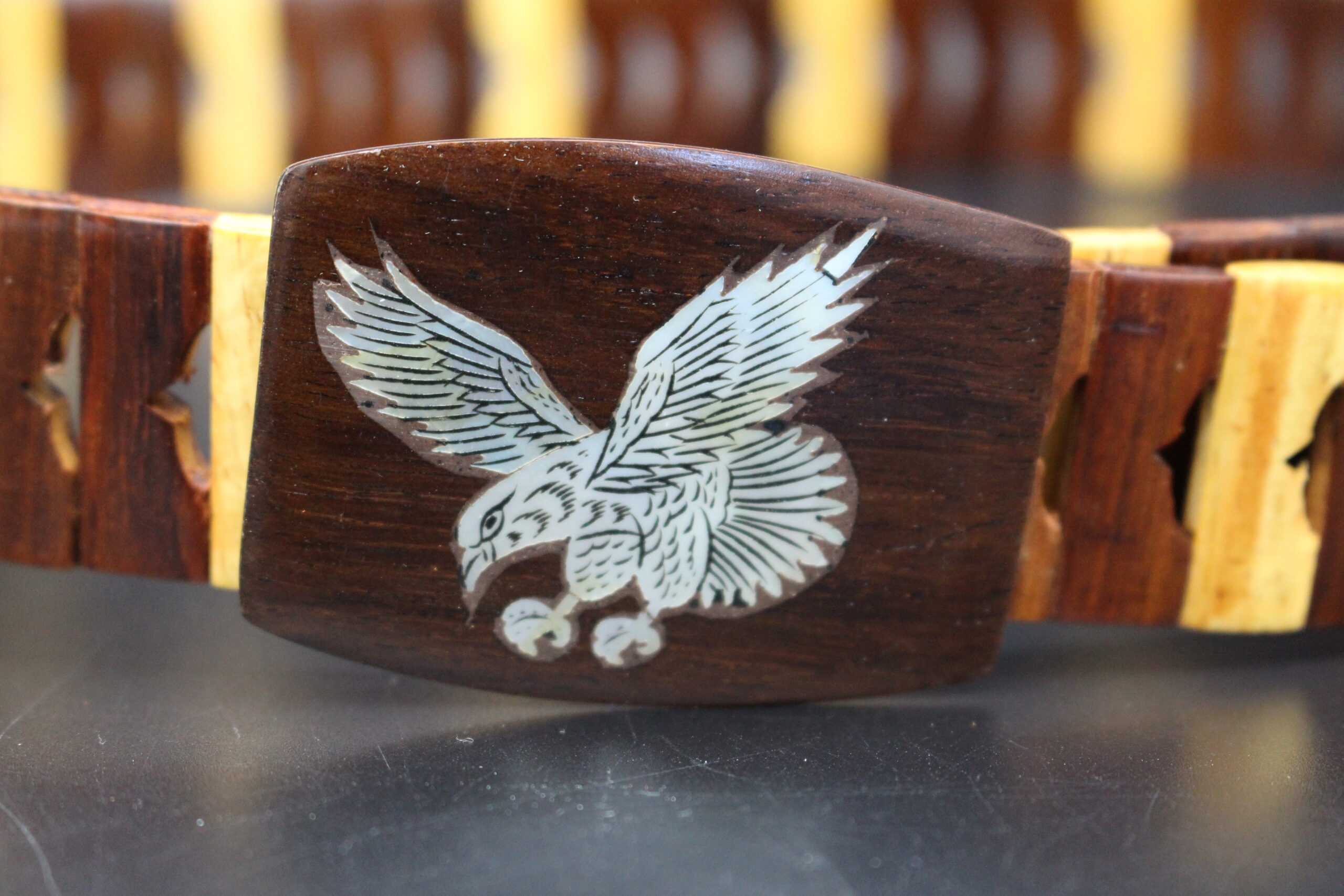 Gürtel aus Holz – Bild 7