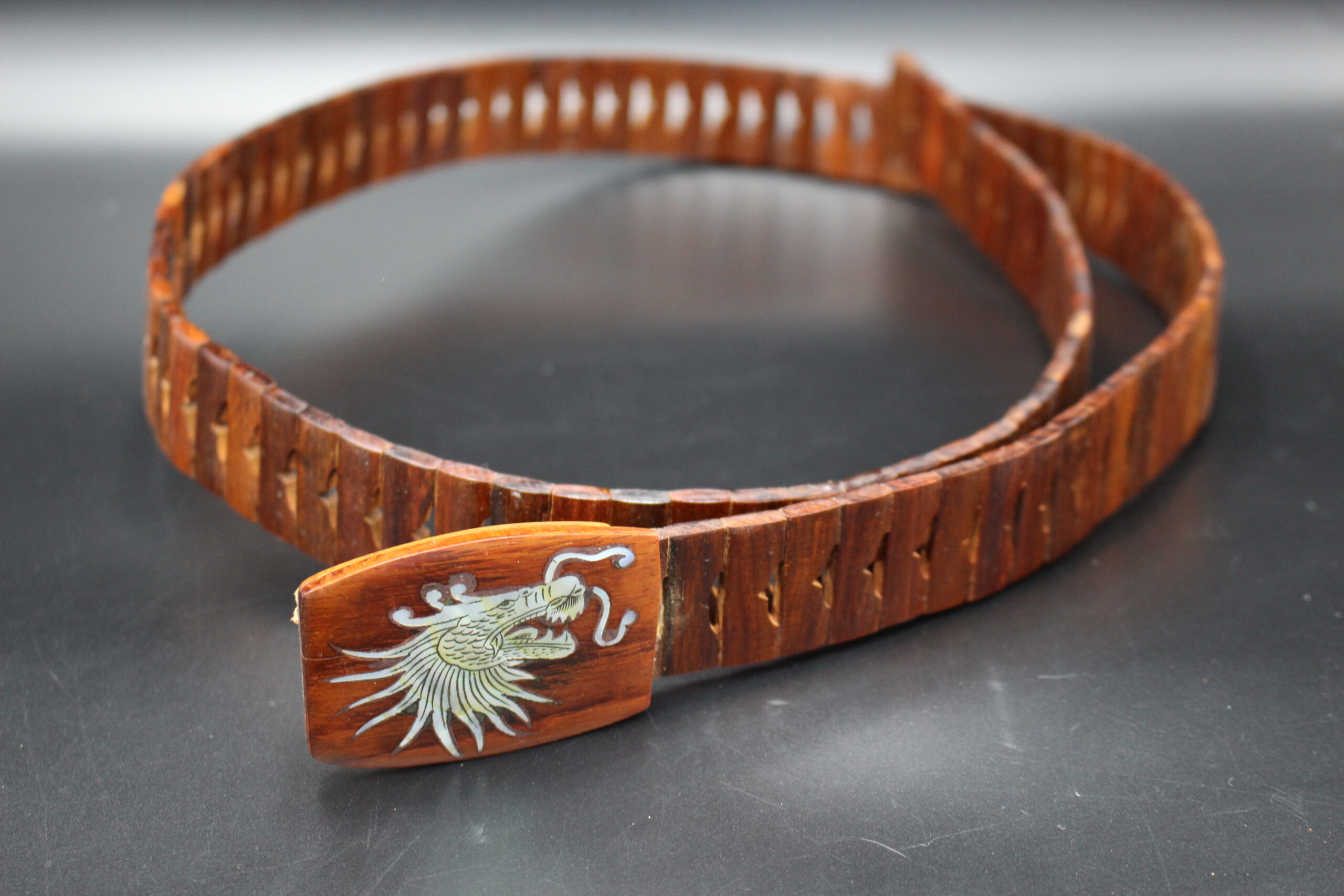 Gürtel aus Holz – Bild 8